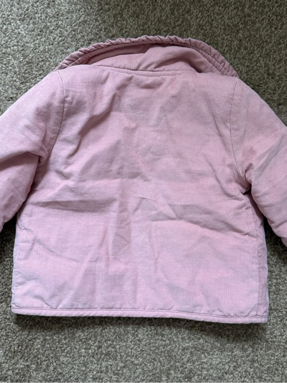 OshKosh B’gosh Pink Corduroy Floral Jacket 2T